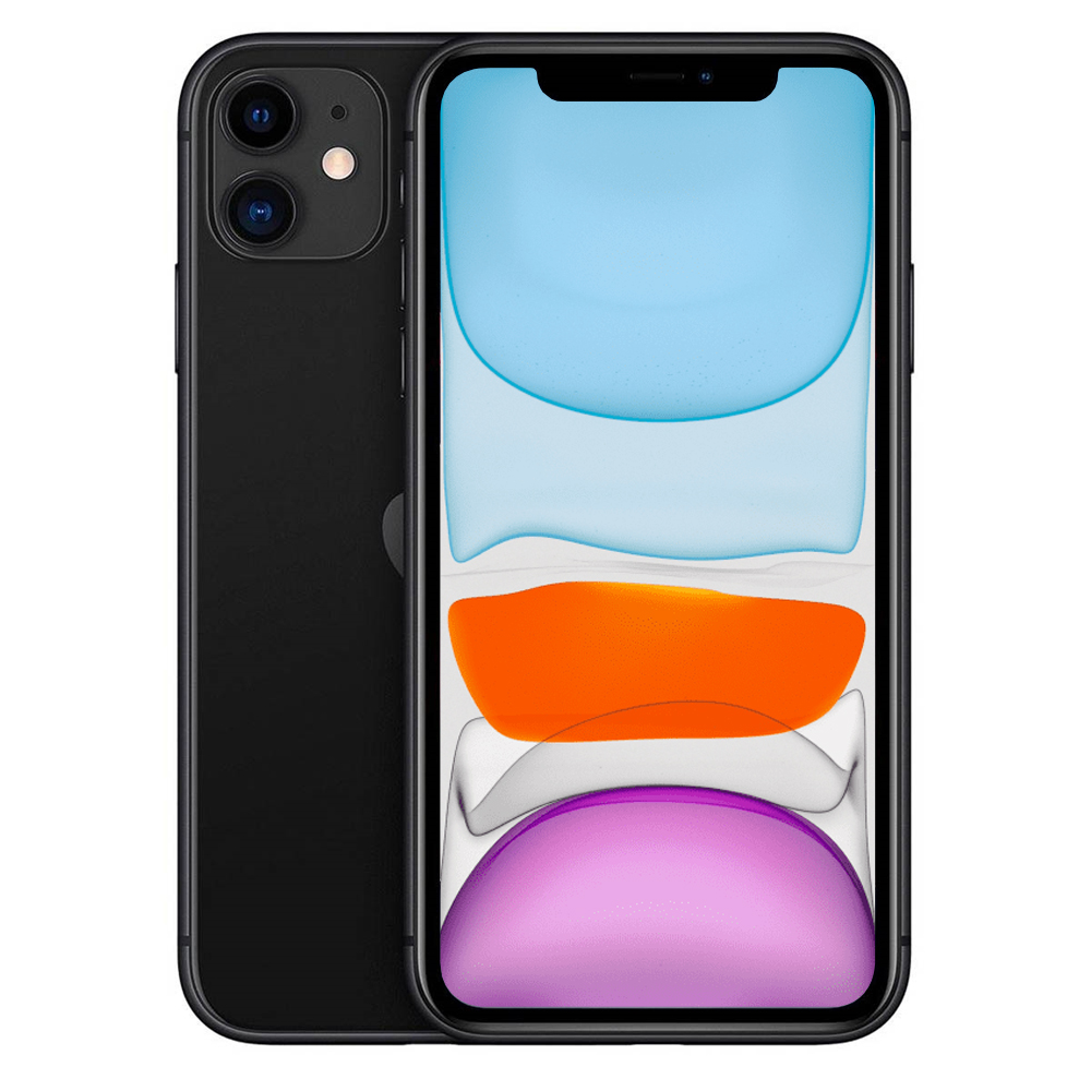 iPhone 11 Seminovo 64GB Preto Modelo A2221 Desbloqueado image number 2